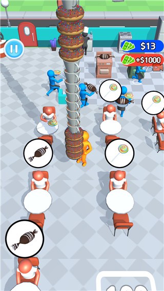 休闲餐厅游戏 截图2