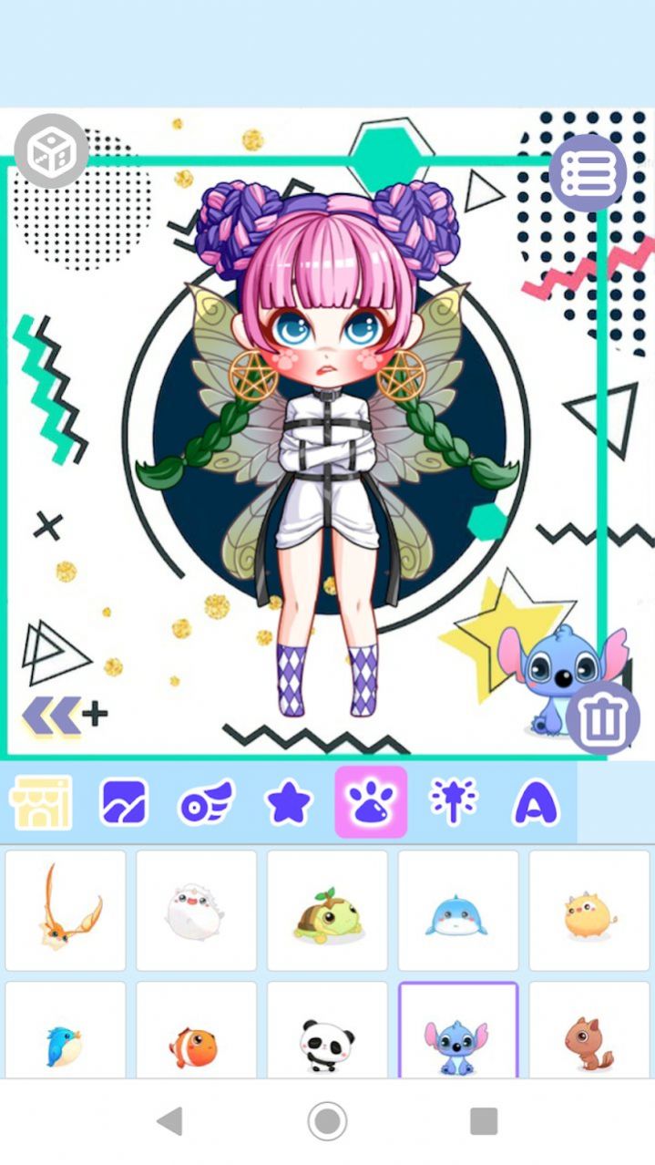 魔法娃娃装扮游戏 截图4