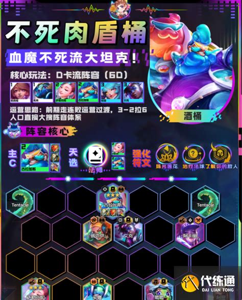 《金铲铲之战》S10:无解续航·酒桶阵容攻略 5