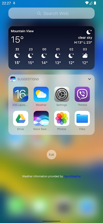 靈動(dòng)島插件蘋果14(iOS Launcher) 截圖3