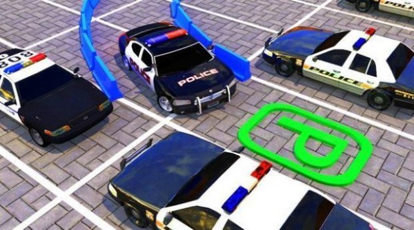 真实警车停车场3D 截图3