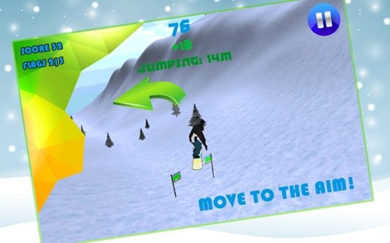 3D真实滑雪 截图1
