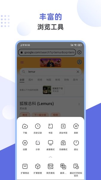 狐猴浏览器app  截图2