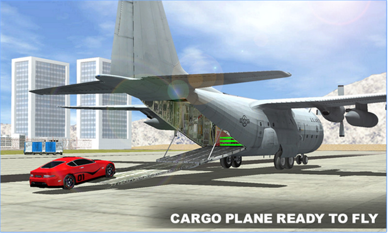飞机汽车运输车3D 截图3