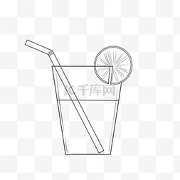 水杯简笔画绘制教程 2