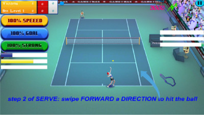 3D网球大赛 截图1