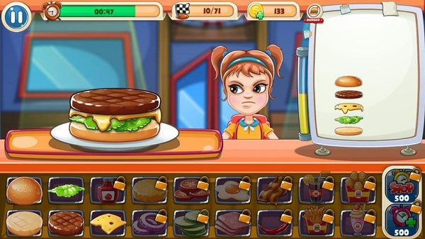 美味汉堡王模拟器中文版 截图3