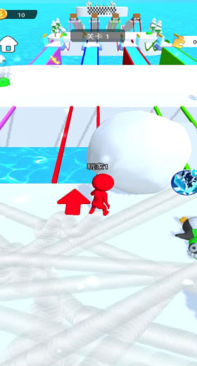 一起推雪球游戏 截图2