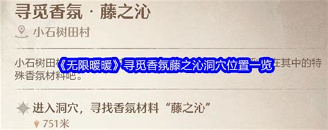 《无限暖暖》中如何找到香氛密林之息洞穴的位置? 4