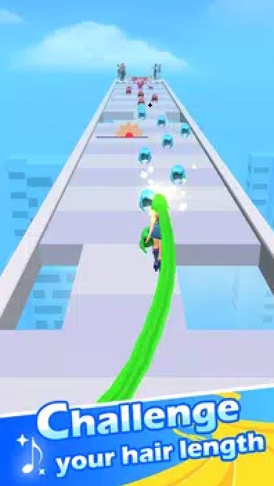 跳舞长发 1