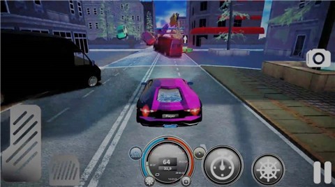 城市跑车驾驶狂欢游戏 截图3