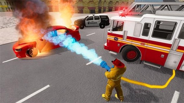 消防车驾驶模拟器 截图2