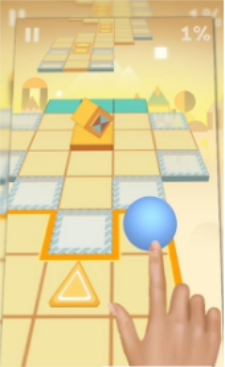 速度球天空滚球 1