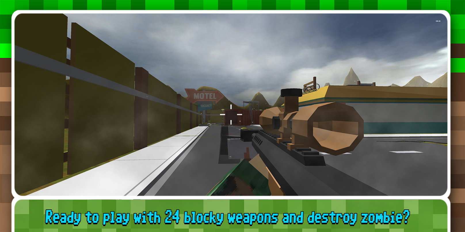方块人僵尸末日生存(MultiGun Arena 3D Zombie Survival) 1