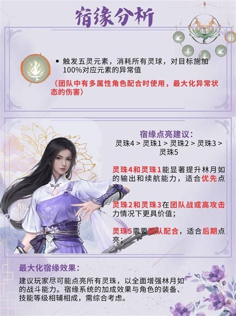 《《仙剑世界》中，林月如该如何搭配才能达到最强阵容？》 2