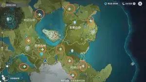 《原神》晶核分布位置全图指南 1