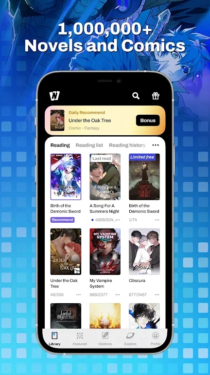 起点中文网海外版 截图5