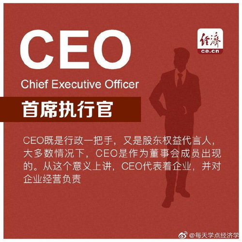 揭秘企业高管天团：CEO、COO、CFO、CTO、CIO的角色与影响力 3