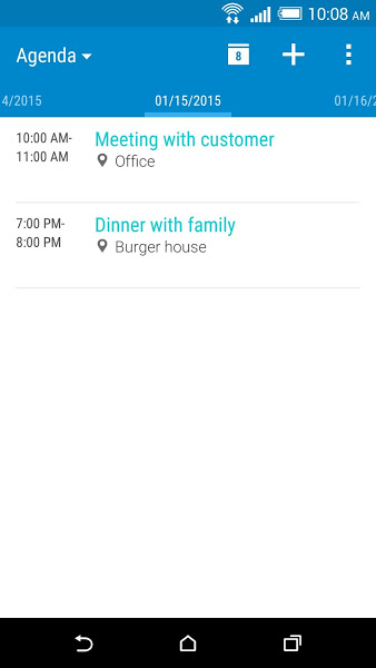 htc日历桌面插件 截图2