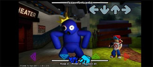 周五夜放克彩虹朋友模组手机版全部阶段(FNF 彩虹朋友) 截图2