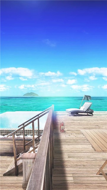 马尔代夫美丽的水上别墅 截图2