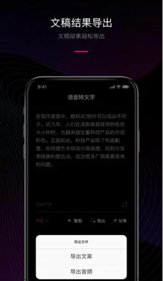 聲音轉(zhuǎn)文字工具 截圖3