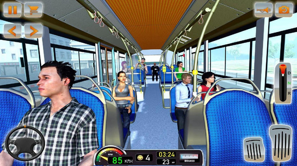 高峰巴士模拟游戏 截图2