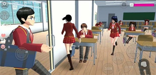 樱花校园模拟器旧版本游戏 1