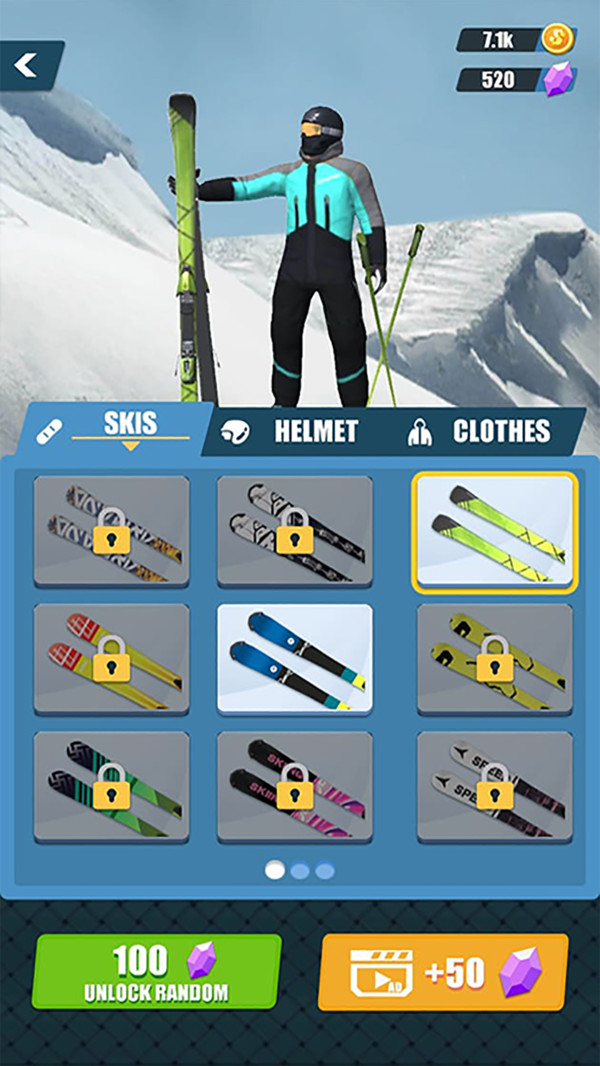 极限滑雪竞赛3D 1