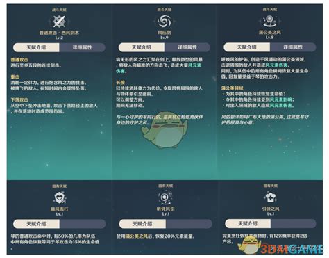 《原神》中琴角色的天赋解析 2