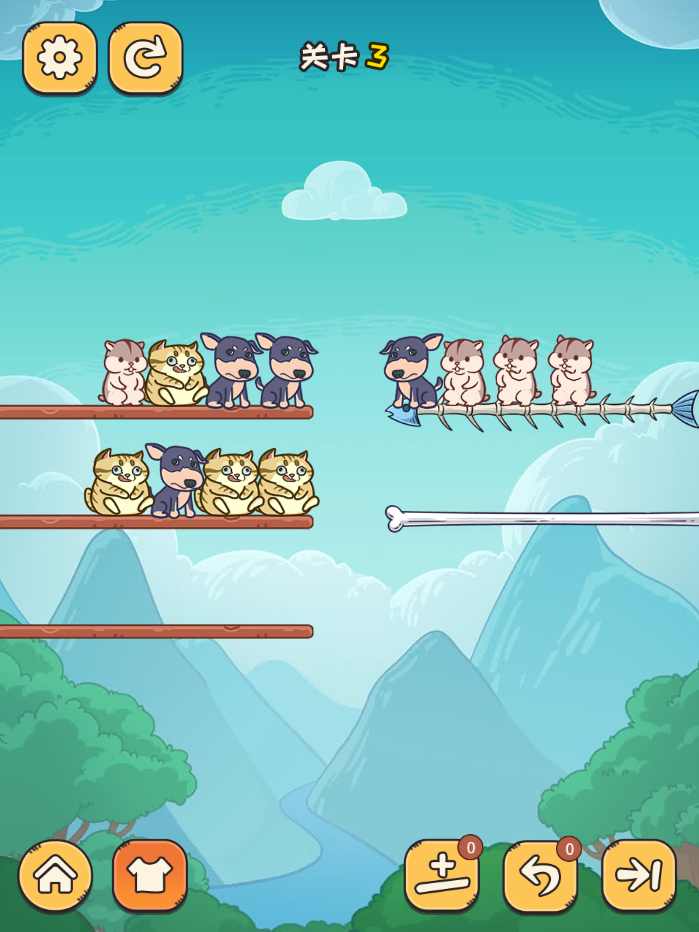 动物对对碰游戏 1