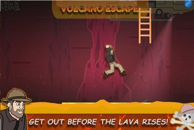 火山逃生游戏 截图2