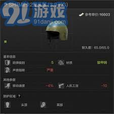 《暗区突围》必备!SH马斯卡2型头盔全属性详解 2