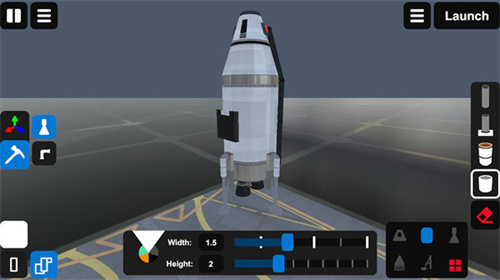 建造火箭模拟器手游 截图1