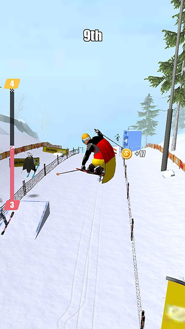 极限滑雪竞赛3D 截图2