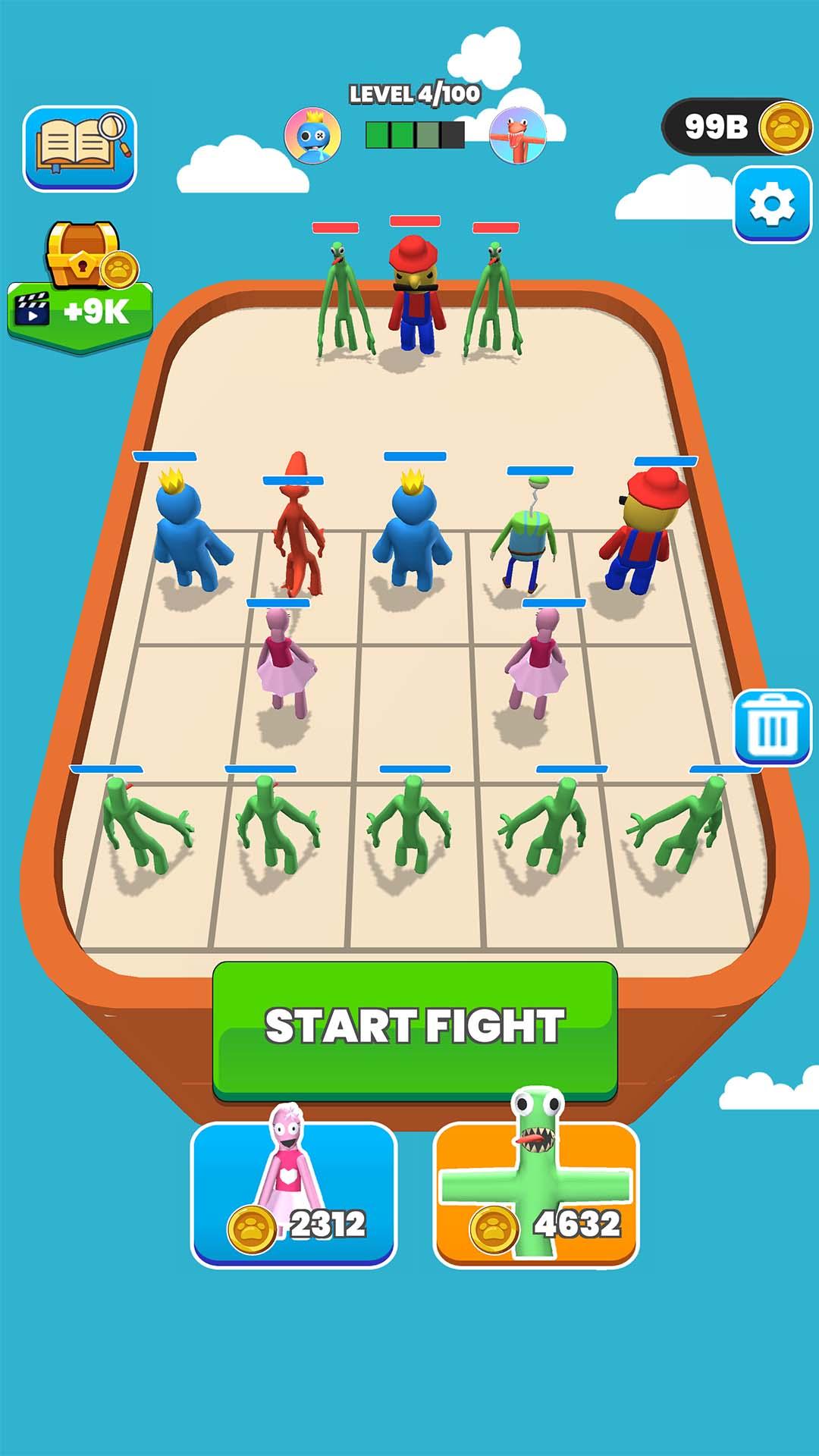 彩虹朋友自走棋游戏 截图3