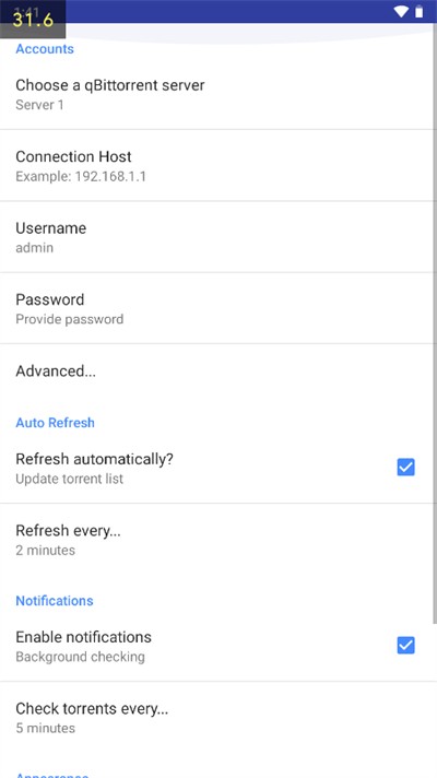 qbittorrent手机版 1