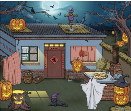 《文字玩出花:万圣节找人2高效通关秘籍》 1