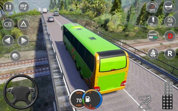 欧洲公交车驾驶模拟器 截图1