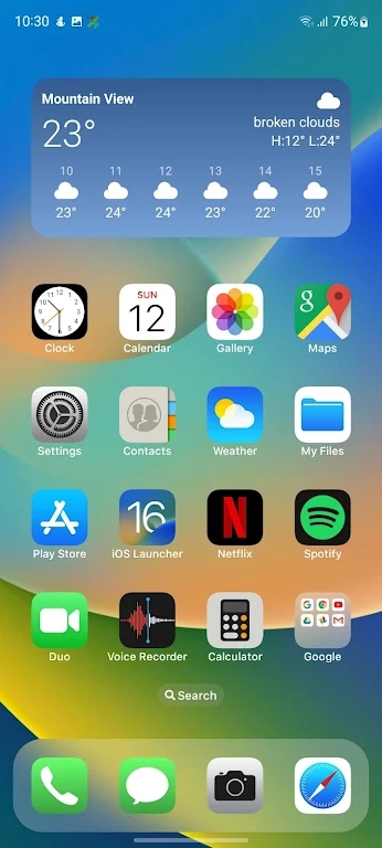 靈動(dòng)島插件蘋果14(iOS Launcher) 截圖5