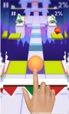 速度球天空滚球 截图3