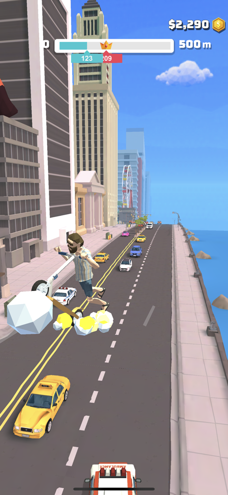 滑板车跳跃3D苹果版 1