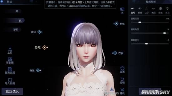 《想知道《以闪亮之名》中小青喵的捏脸秘诀?快来获取专属捏脸数据ID!》 1