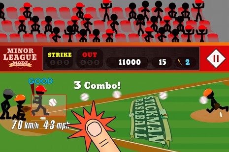 棒球战斗游戏 截图1