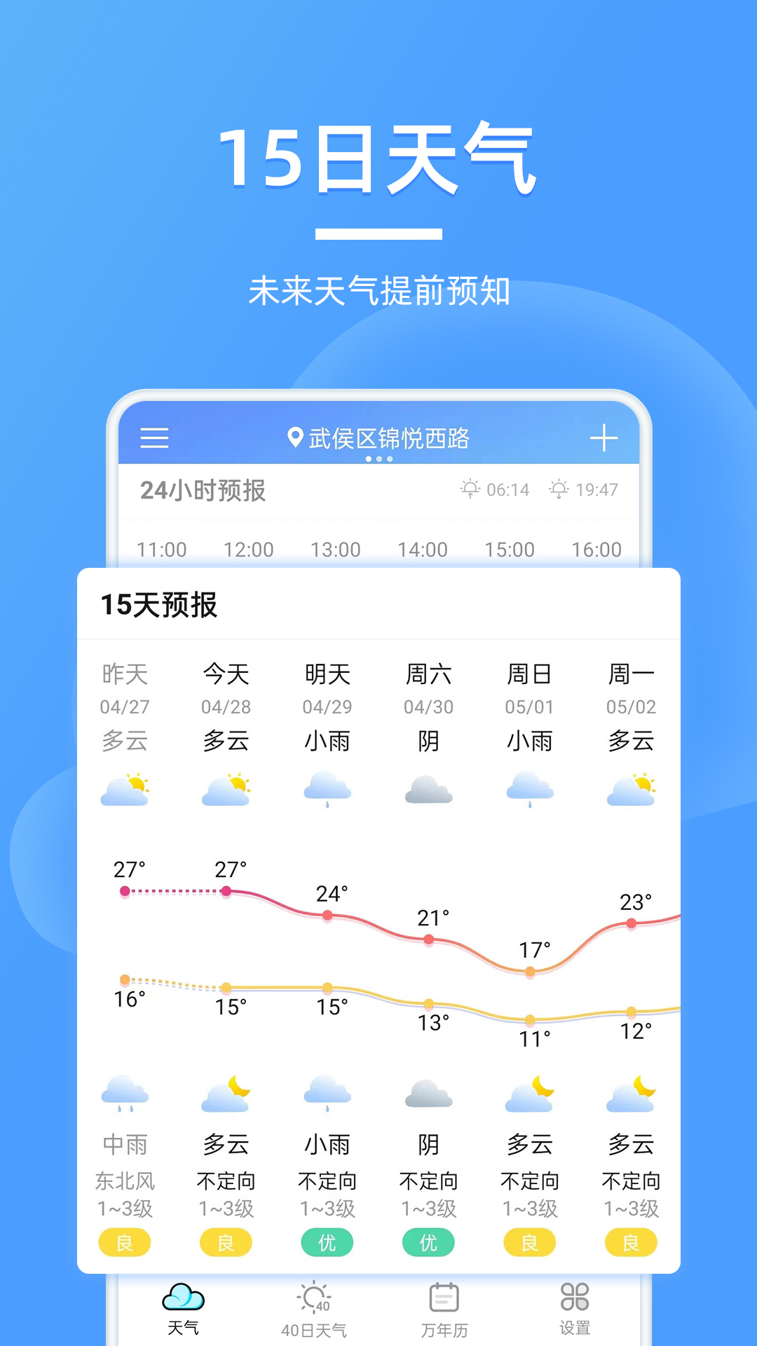 全能天气预报app 截图2