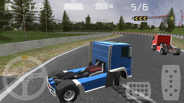 卡车驾驶3D赛车 截图1