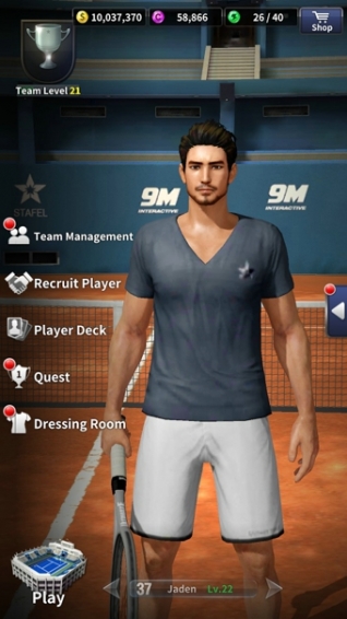 网球传奇3D运动 截图2