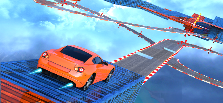 汽车特技跟踪驾驶3D 截图2