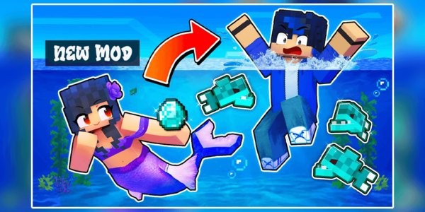 我的世界美人鱼模组游戏 1