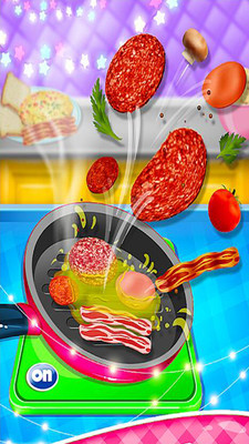 早餐烹饪小吃游戏 1